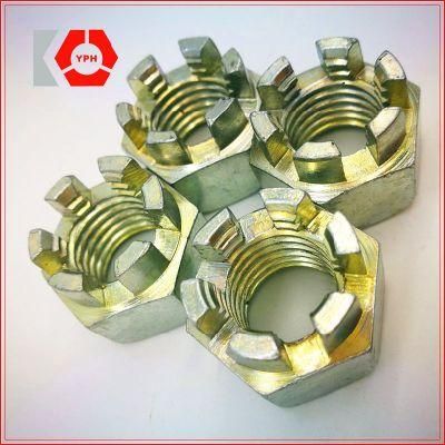 High Strength and Precise and High Quality Hexagon Slotted Nuts