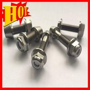 Hot Sale DIN6921 Gr5 Titanium Hex Flange Bolt