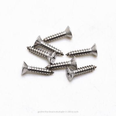 Stainless Steel Phillips Flat Head Self Tapping Screws