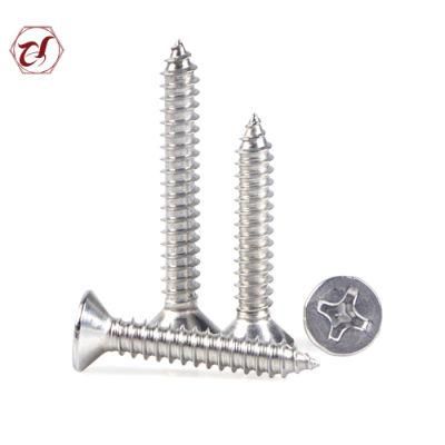 Stainless Steel Screw Flat Head Self Tapping Screw