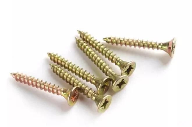 China DIN7505 MDF Fiberboard Screw/Double Pozi Countersunk Tornillos Spax Screws/Chipboard Screw