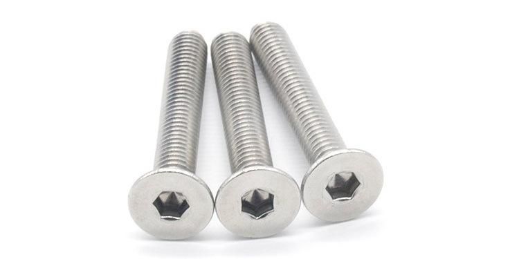 SS304 M6 Csk Socket Head Screw