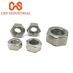 DIN934 Stainless Steel A2 A4 SS304 SS316 Hex Head Nut M6 M8 M10 Different Types of Nuts and Bolts