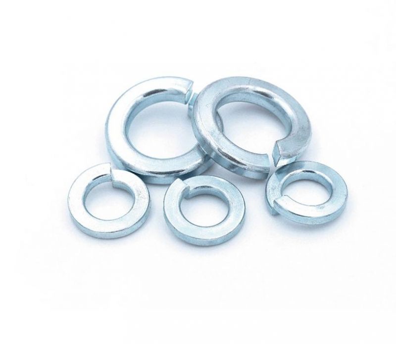 DIN127 Spring Washer Spring Lock Washer Gasket Carbon Steel Zinc Plated Galvanized