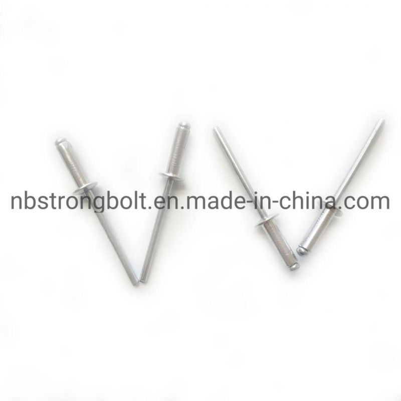 Aluminium Steel Opentype Dome Head Blind Rivet