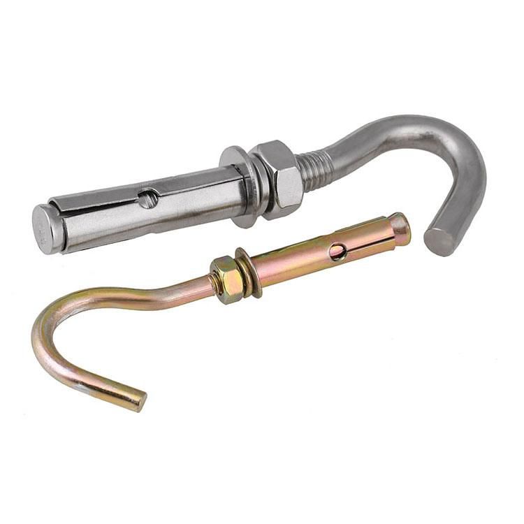 Ring Hook Zinc Plated Stainless Steel Concrete Sleeve J Type Anchor Bolt