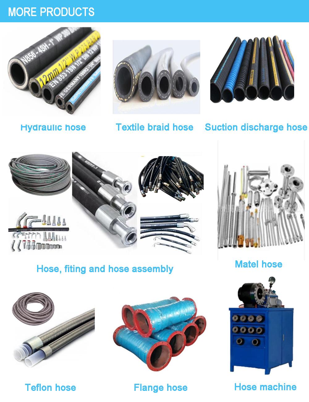 Hydraulic Steel Hose End Fittings Hose Coupling NPT Jic SAE BSPT