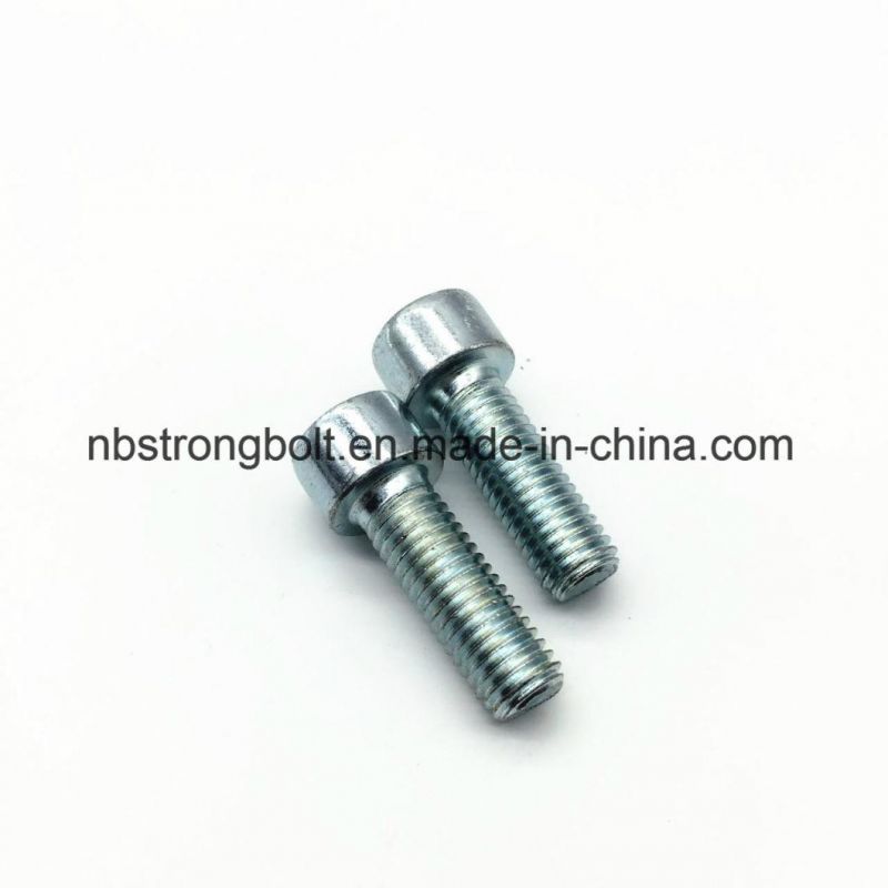 Hexagon Socket Head Cap Screw DIN912 Grade 8.8 with White Zinc Plated Cr3+