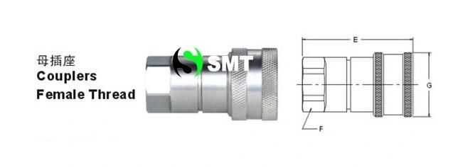 Kzess Series Hydraulic Quick Couplings(Stainless Steel