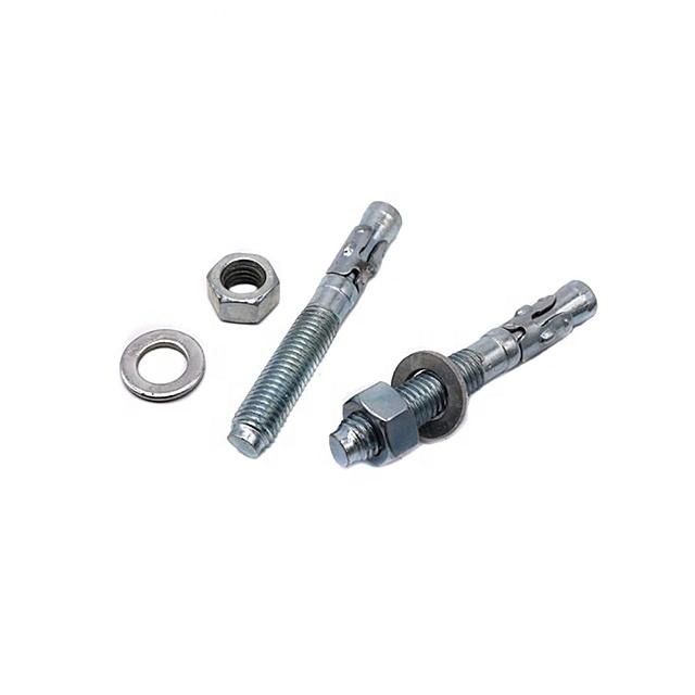Fastener Carbon Steel Wedge Anchor Zinc Plated Wedge Anchor Bolt
