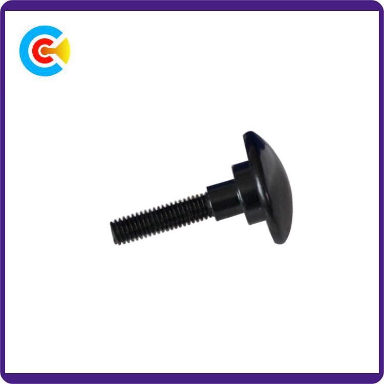 Carbon Steel/4.8/8.8/10.9 M5 Customized Mechanical Handle Round Head Step Screws