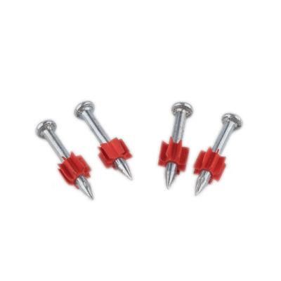 High-Strength Shooting Nail with Red Washer Manufacturer&prime; S Factory