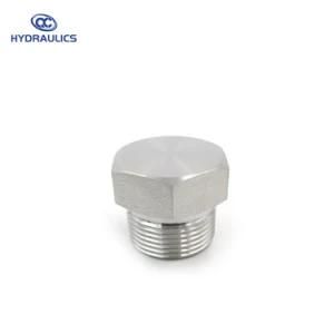 Metric Male Plug Pipe Fittings Stainless DIN Tube Fittings