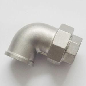 Stainless Steel Screw Thread Pipe Fittings-M/F Flat Union with Thread, Stainless Steel Fittings HS Code, Ss Union From China
