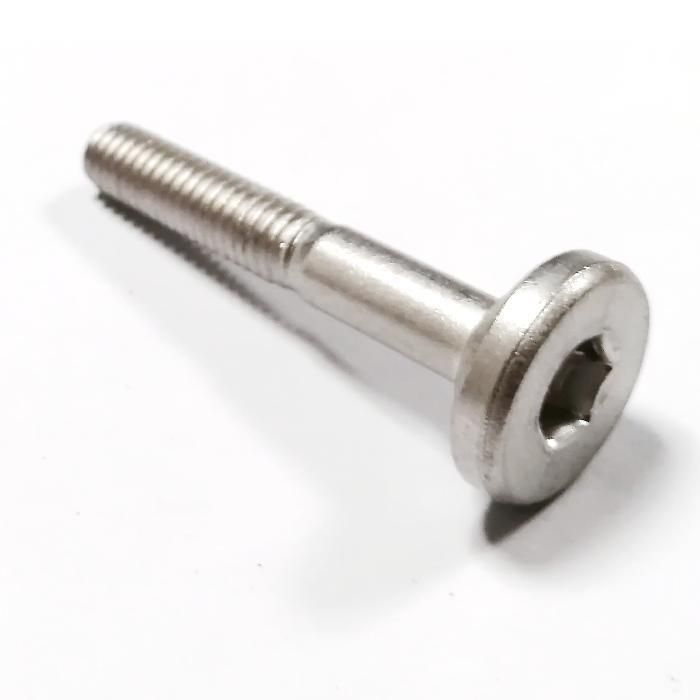 Stainless Steel Step Shoulder Machine Thin Flat Ultra Low Profile Head Allen Hexagon Socket Screws