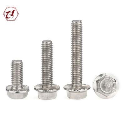 Stainless Steel 316 A2 Machine Fasteners Flange Bolt