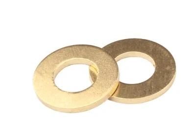 Fastener Manufacture Stainless Steel SS316 SS304 DIN125A M6 Flat Round Washer Brass Nylon Plain Aluminum Steel Flat Washer
