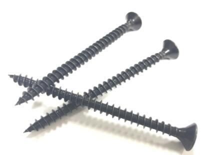 3.8X64mm Fine Thread Drywall Screws with Black Phosphate Coated Good Quality Drywall Screw