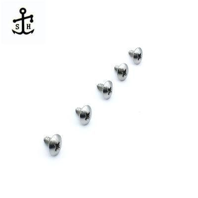Ss SUS304 Fasternes for Machine JIS1122 M3.2 Truss Cross Drive Self Tapping Screw Made in China