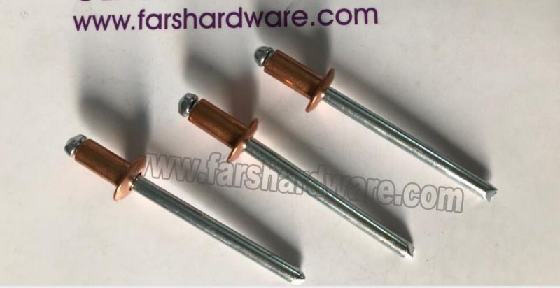 Copper Steel Dome Head Metal Pop Blind Rivet