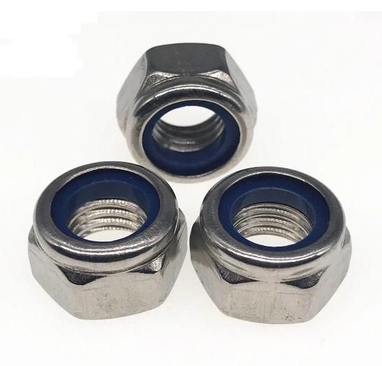 Stainless Steel Hex Nylon Self Locking Nut