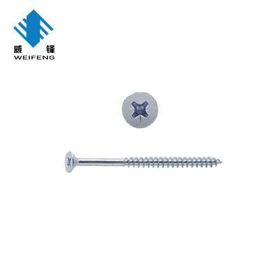 Hot Sale Zinc Plated Countersunk Pozi Self Tapping Screw