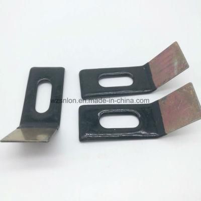Rubber Lined P Coated Pipe Clamp Welding Type Single Head Clamp