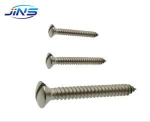 Stainless Steel Slotted Raised Countersunk Head Self Tapping Screw