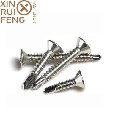 CE Approved 1022A Self Drilling Screw White Zinc Plated Hardware Wholesale