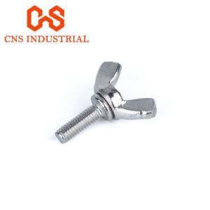 Grade 10.9 Carbon Steel Zinc Plated Butterfly Wing Bolt and Nut DIN314