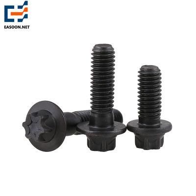 Flower Head Torx Bolt Truss Head Inner Torx Recessed Female Bolt Head Torx Security Safety Machine Screw Bolt