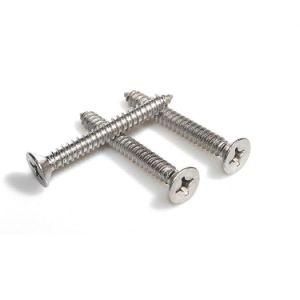 Factory Sale Nickel and Gold Bulk Steel Wood Screws