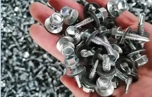 Carbon Steel Screw DIN7504-K Self Drilling Screws in Stock