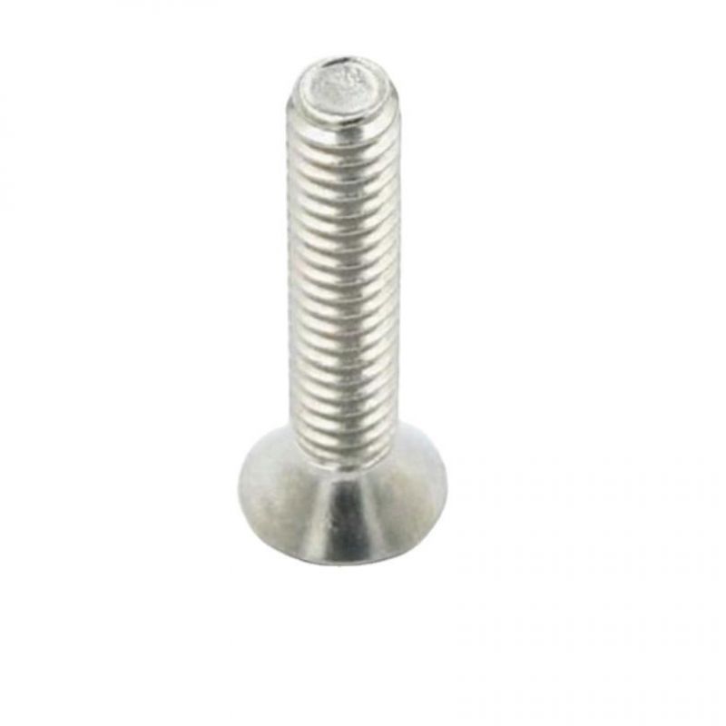 Stainless Steel Carbon Steel Alloy Steel Different Finishes Flat Head Screws