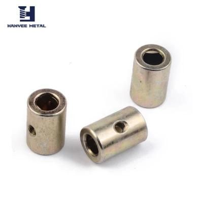 Color-Zinc Plate Round Standoffs Nut with Sight Hole