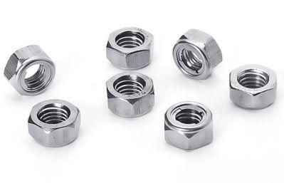304 Stainless Steel Metal Lock Nut GB6184 Metal Lock Nut