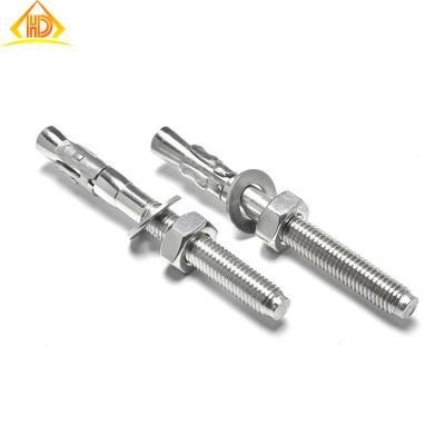 M6 M8 M10 M14 M16 M18 M20 Metal Sheet Wood Ground Stainless Steel SUS304 Kirsite Footpoint Bolt Wall Concrete Sleeve Wedge Anchor