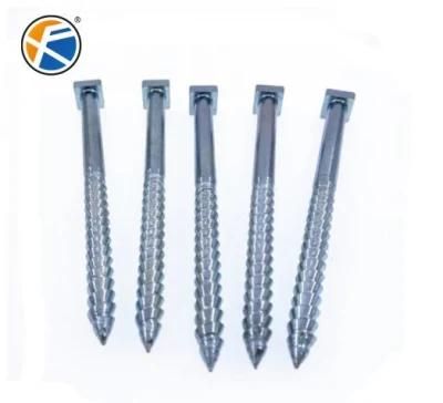 China Factory Carbon Steel Zinc Plated Square Head Umbrella Wood Screw