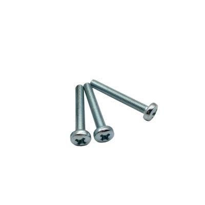 DIN7985 pH Cross Recessed Raised Cheese Head Screw, Machine Screw with Zinc Plated