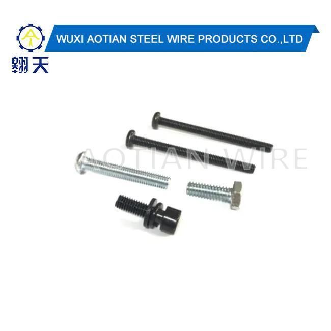 Pan Head Fillister Head and Truss Head Machine Screws with Zinc Plated Surface Diffirent Kinds of Machine Screws