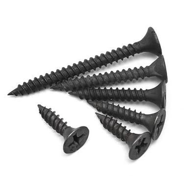 China Manufacturer Fine High-Low Thread Self Tapping Black Phosphated Drywall Screw