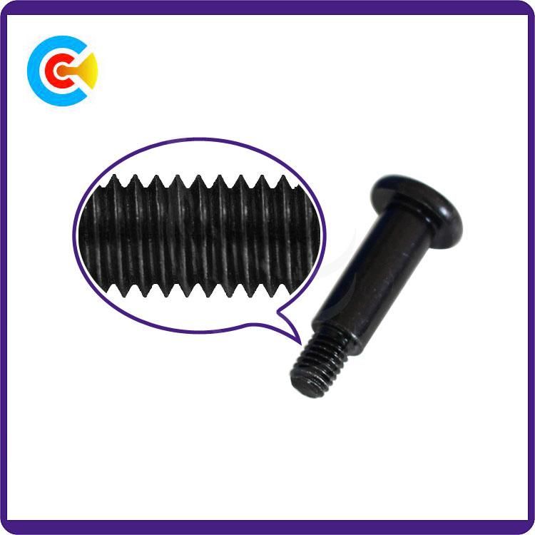 DIN/ANSI/BS/JIS Carbon-Steel/Stainless-Steel Round Head Step Non-Standard Phillips Step Screw