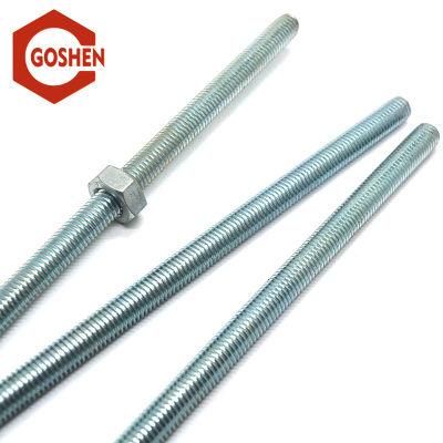 Carbon Steel DIN976 Grade 8.8 HDG and Zinc Plated Thread Rod with The Nuts