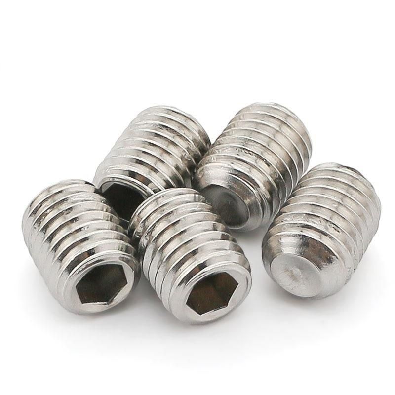 DIN 913 Hexagon Socket Set Screws with Flat Point