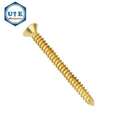 Brass Material Countersunk Head Self Tapping Screw /Brass Screw From Yiwu City