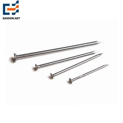 High Strength Steel Nail Galvanized Concrete Nail White Zinc Plate Nail