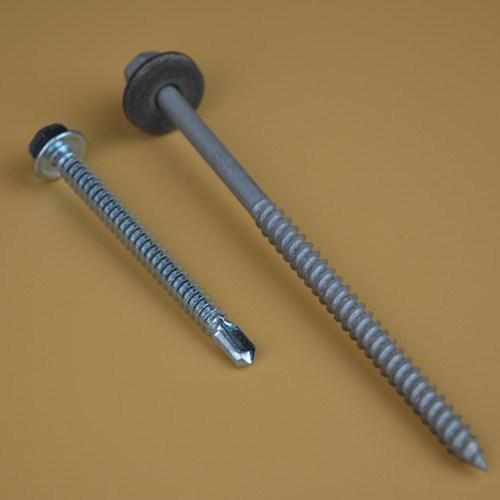 Bimetal Tek Screw Roofing Screw Self Drilling Screw Self Tapping Screw Buildex Screw Sheet Metal Screw No 6 Point Screw