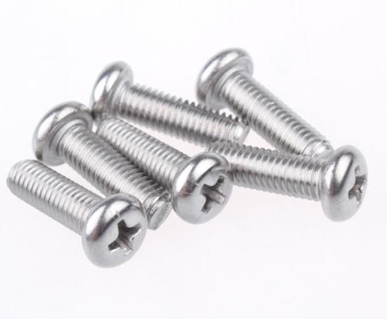 SS304 SS316 DIN7985 Cross Recessed Pan Head Screw