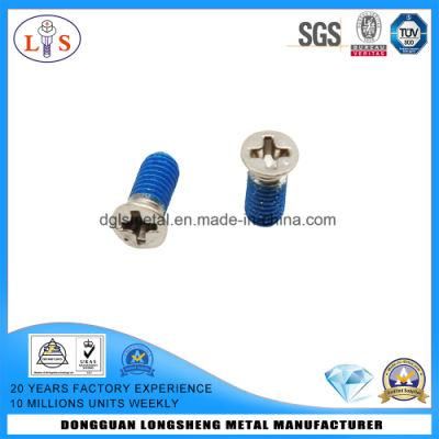 Countersunk Head Cross Recess Bolts with Nylok