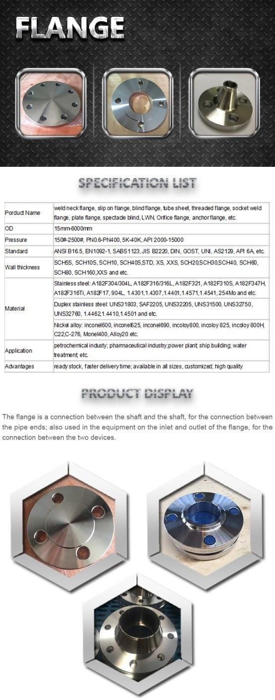 Forged 316L Stainless Steel Tube Sheet for Boiler